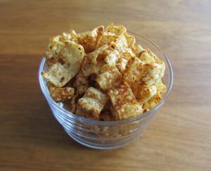 Taste Sensation Cajun Chip Seasoning on lentil waves
